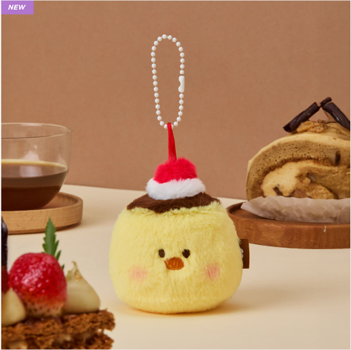 [Hallyu4U - Online Merch] LINE FRIENDS MININI Dessert Cafe KEYRING