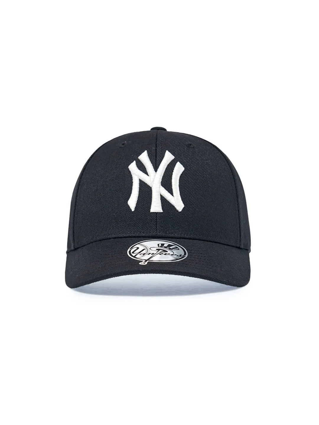 ** [Pre-Order] AESPA - Wearing KARINA MLBSignature Patch Stretch Ball Cap NY (Black)