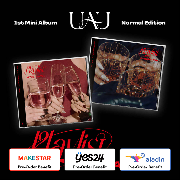 **[Pre-Order] UAU - Mini 1st "Playlist #You Are You"+Pre- Order Benefit  [STANDARD ver.]