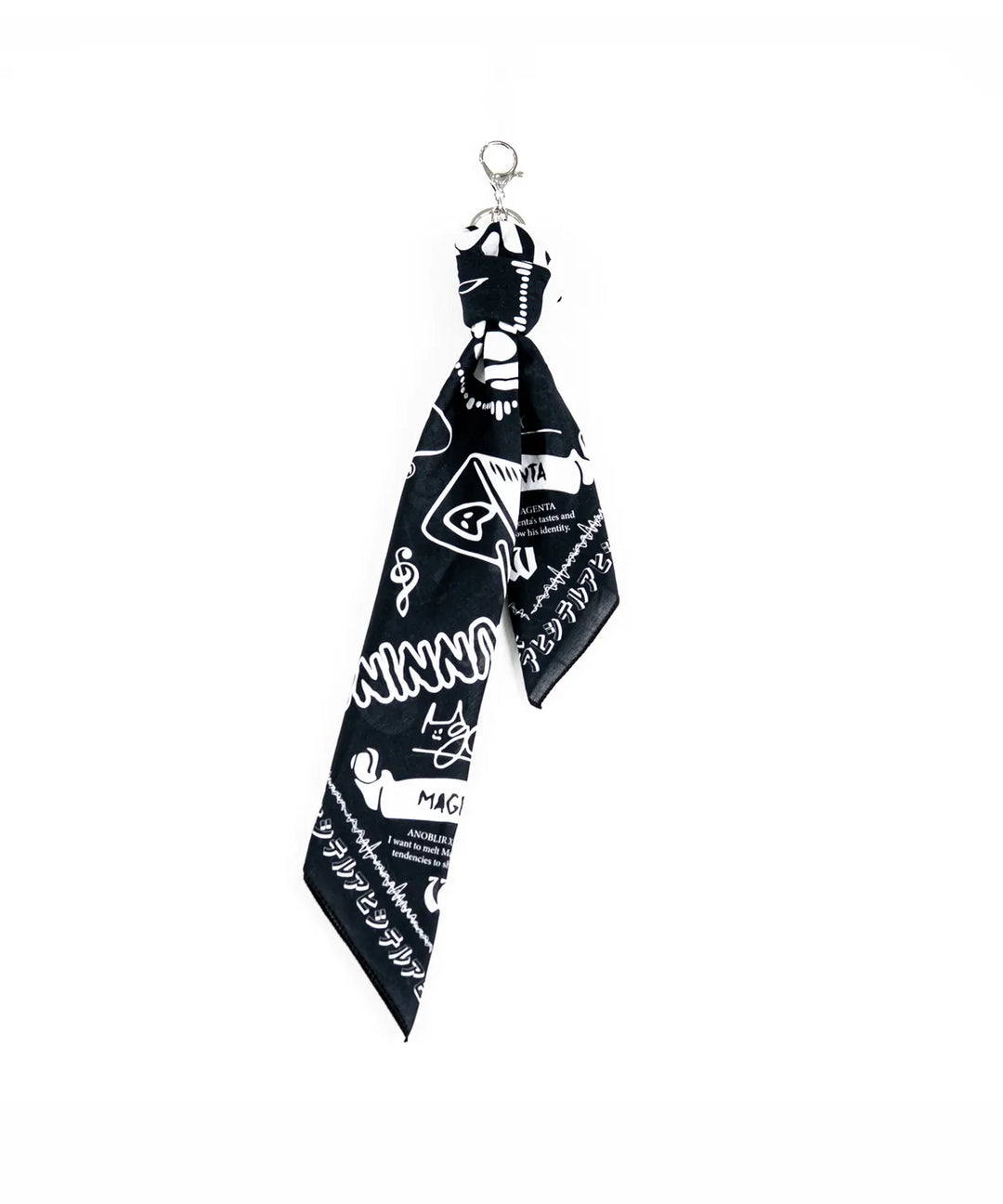 **QWER -[Anobliere x QWER Magenta] Basist bandana (Black)