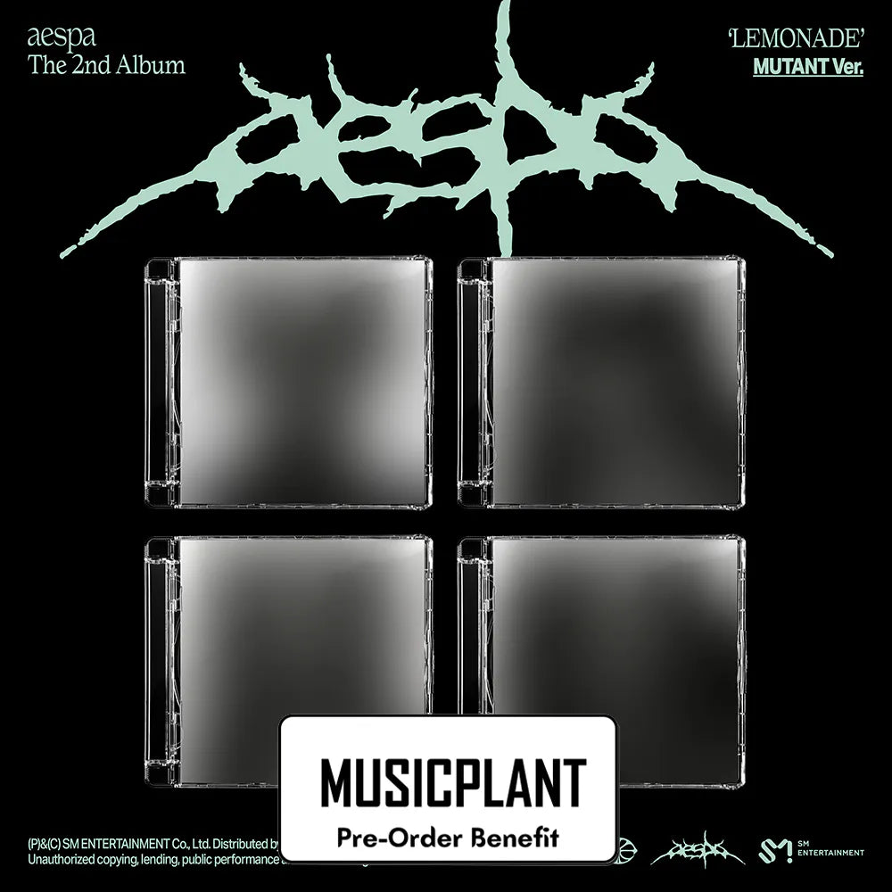[Pre-Order] AESPA - THE 2nd Album [LEMONADE] + Pre-Order Benefit (Choose Version)