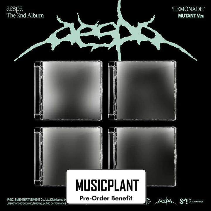 [Pre-Order] AESPA - THE 2nd Album [LEMONADE] + Pre-Order Benefit (Choose Version)