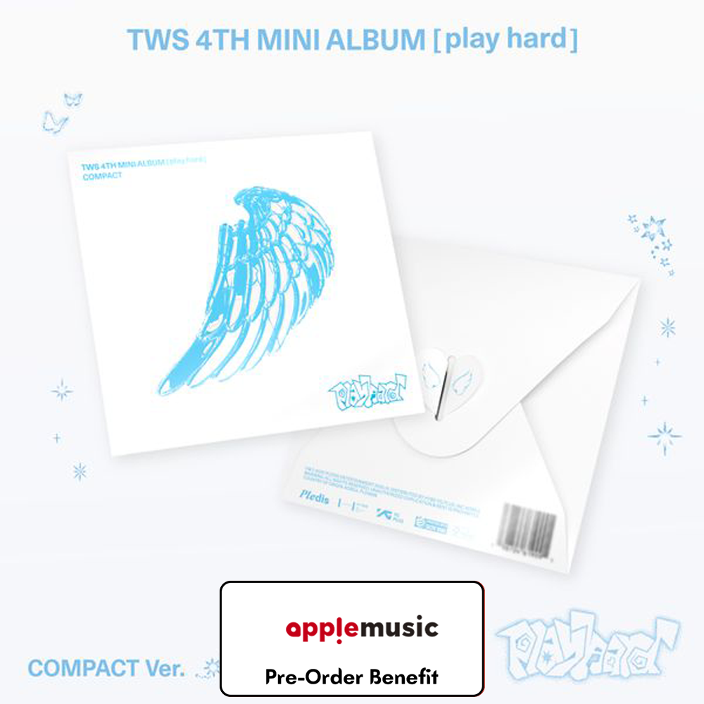 **[Pre-Order] TWS - 4th Mini Album "play hard" + Pre_Order Benefit (COMPACT Ver.)