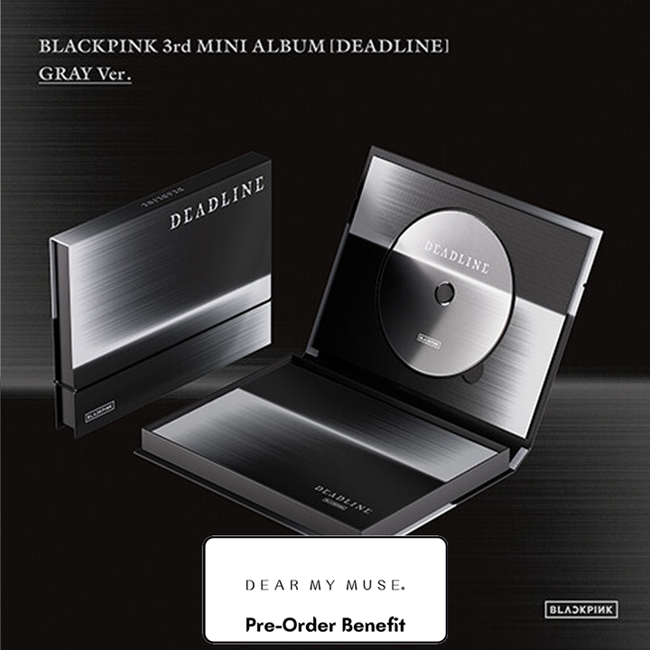 [Pre-Order] Blackpink - BLACKPINK 3rd MINI ALBUM [DEADLINE] GRAY Ver.