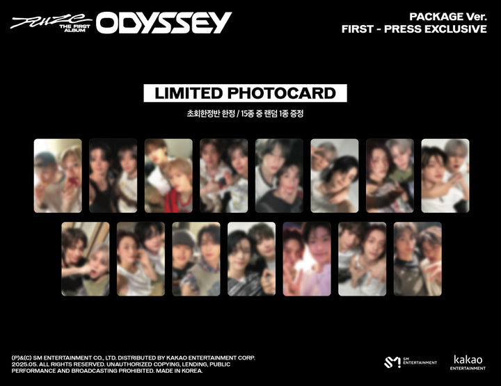 [B2B] RIIZE - Vol. 1 [ODYSSEY] (PACKAGE Ver.) / 라이즈 RIIZE - 정규 1집 [ODYSSEY] (PACKAGE Ver.)