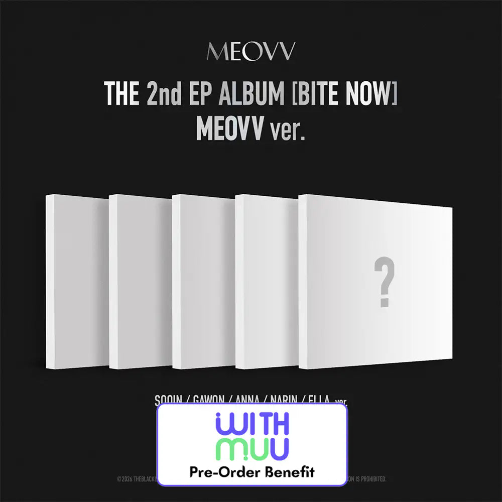 [PRE-ORDER] MEOVV - 2nd EP ALBUM "BITE NOW"(MEOVV ver.)+Pre-OrderBenefit (Choose Version)