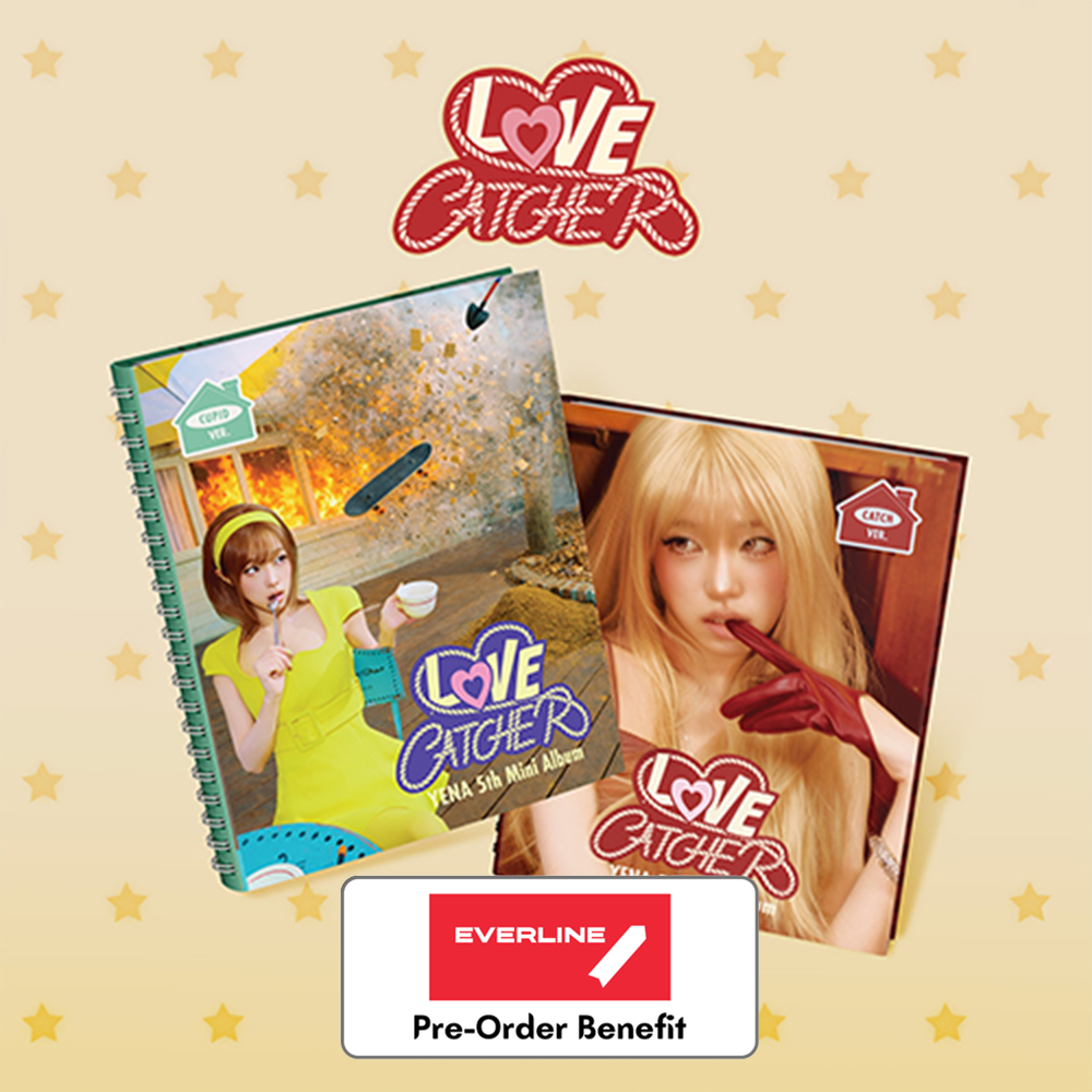 **[Pre-Order] YENA - 5th Mini Album "LOVE CATCHER" (PhotoBook ver.) + Pre-Order Benefit (Choose version)