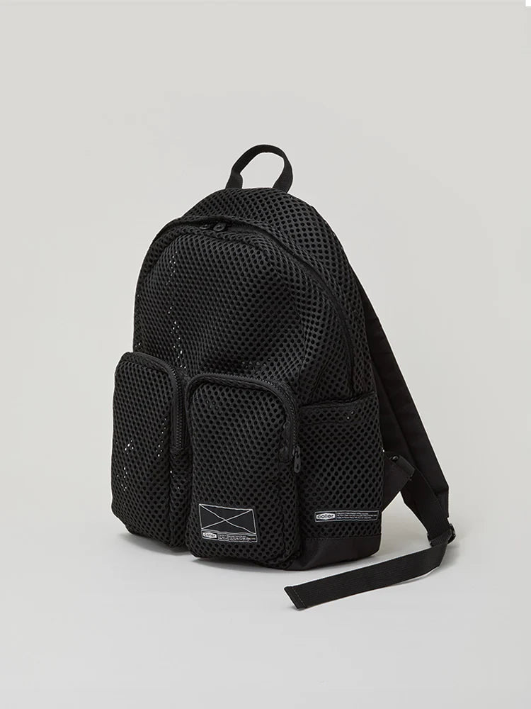 ** COLLER- COLLER Mesh backpack (M) shade black