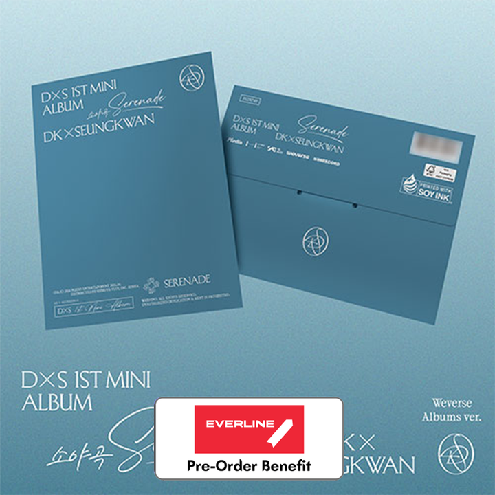 **[Pre-Order]  DK X SEUNGKWAN (of SEVENTEEN) - 1st Mini Album '소야곡' + Pre-Order Benefit (Choose ver)(Weverse Ver.)