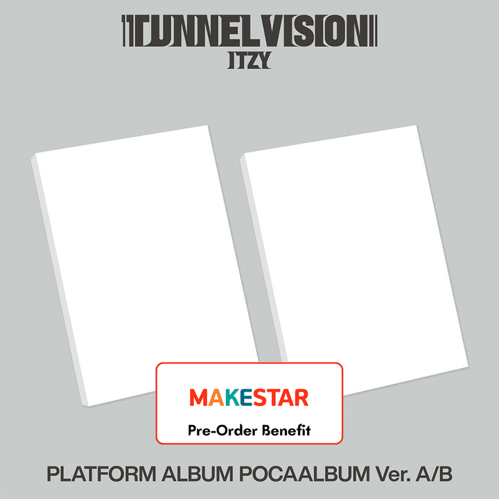 **[Pre-Order] ITZY - "TUNNEL VISION" + Pre-Order Benefit  (Choose Version) (POCAALBUM Ver.)