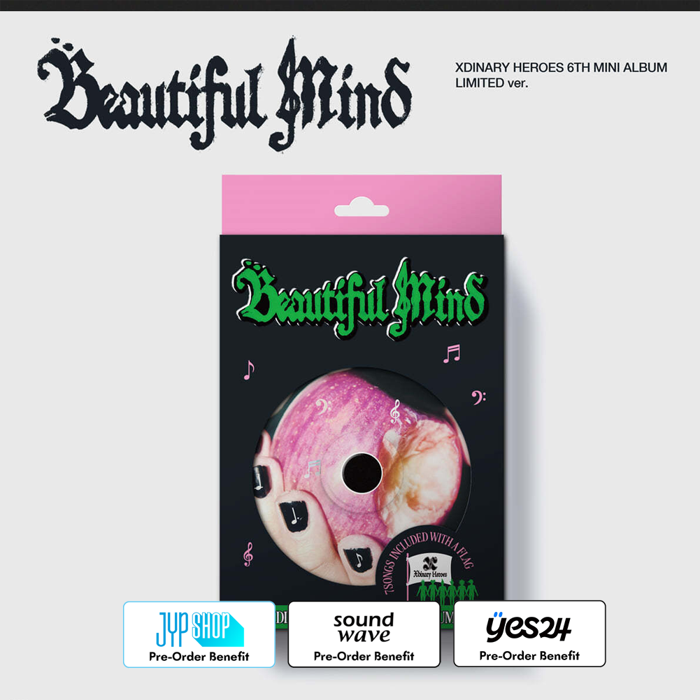 **[Pre-Order] Xdinary Heroes - 6th Mini Album "Beautiful Mind" [LIMITED Ver.] +Pre- Order Benefit