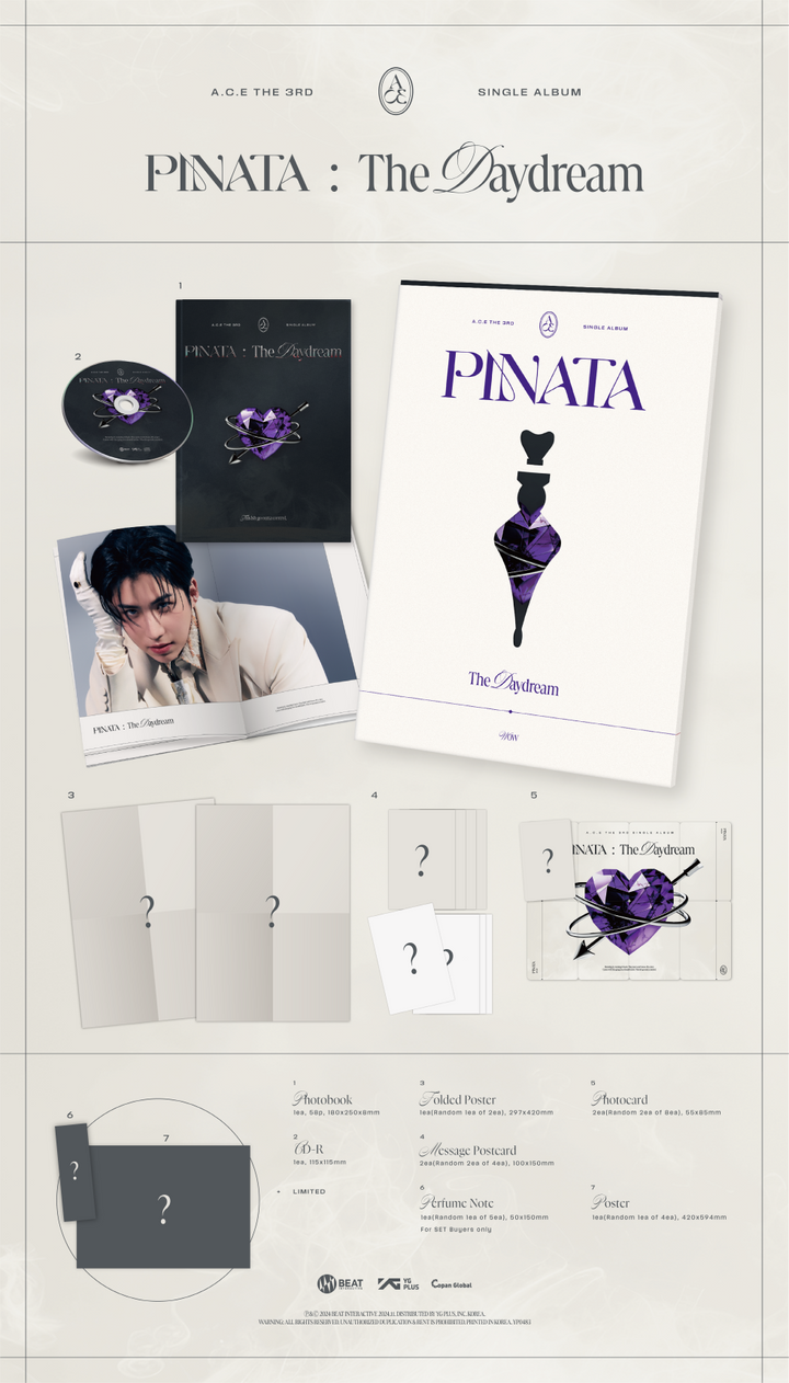 [B2B] A.C.E - 3rd Single Album [PINATA] / 에이스 (A.C.E) - 싱글 3집 [PINATA]