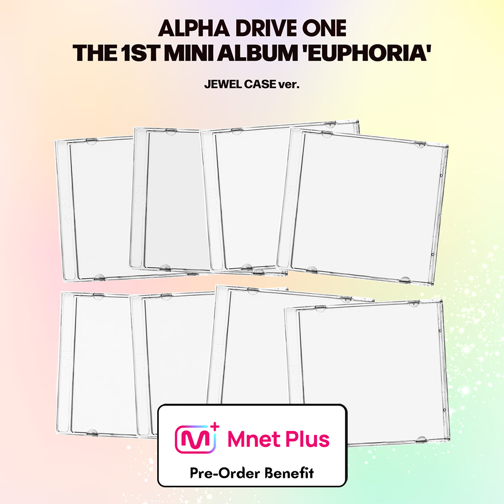 **[Pre-Order] ALPHA DRIVE ONE - 1st Mini Album 'EUPHORIA' + Pre-Order Benefit  (JEWEL CASE Ver.)(Choose Version)