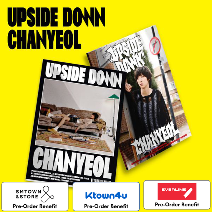 ** [Pre-Order] CHANYEOL- MINI 2nd "Upside Down" PHOTO BOOK Ver.+Lucky Draw (Random/SET)