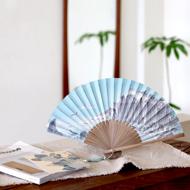 ** [Tradition] Traditional Folding Fan (Version Choose)