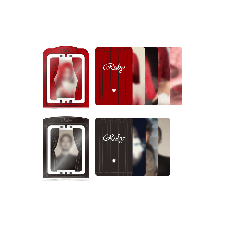 **[Pre-Order] JENNIE(of BLACKPINK)  - "Ruby" Official MD [Turn-around Acrylic Stand + Photocard SET](ZEN Ver.)