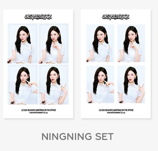 ** [Pre-Order] AESPA - 2025 SEASON'S GREETINGS [4CUT PHOTO SET]