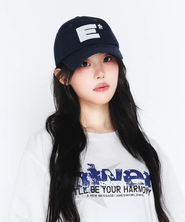 **QWER -Ames-Worldwide QWER HARMONY MESH CAP NAVY