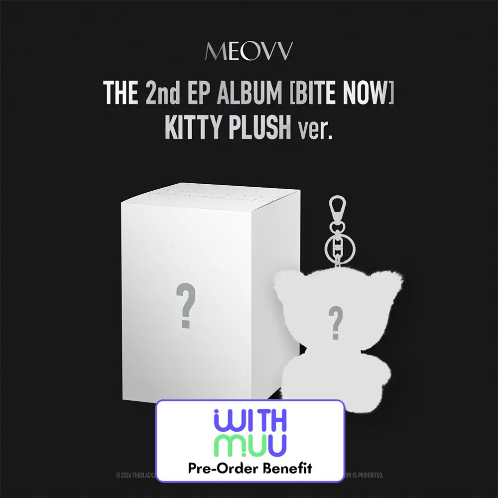 [PRE-ORDER] MEOVV - 2nd EP ALBUM "BITE NOW"(KITTY PLUSH ver.)+Pre-OrderBenefit (Choose Version)