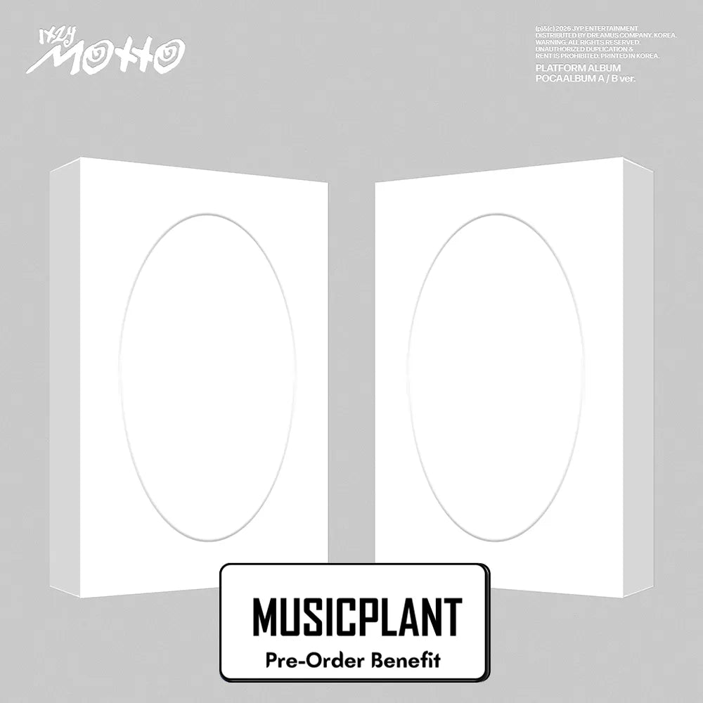 [Pre-Order]  ITZY - Motto (POCAALBUM Ver.) + Pre-Order Benefit (Choose Version)