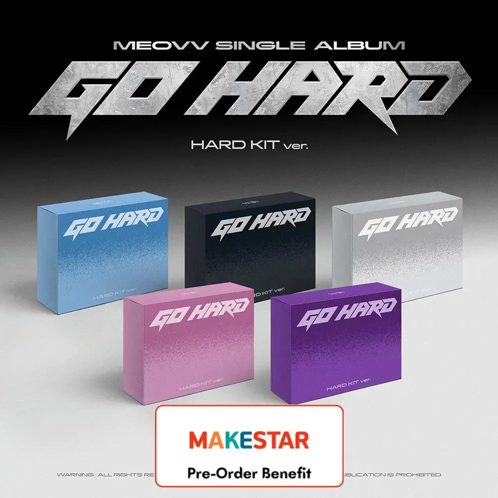 [Pre-Order] MEOVV - Single Album [GO HARD] (HARD KIT ver.) + Pre-Order Benefit