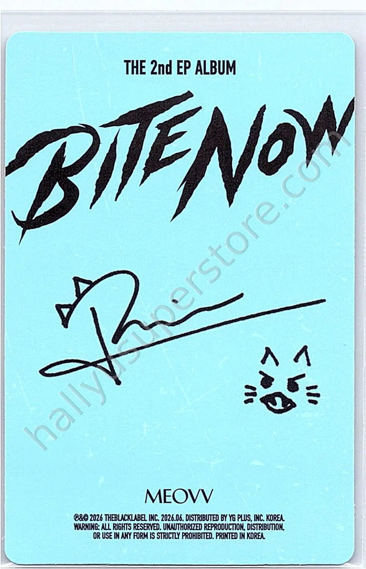MEOVV - Narin - BITE NOW PHOTOBOOK ver. ANGEL ver.