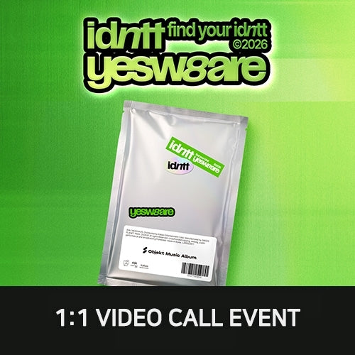 [Hallyu4U - Fansign] (2/13) Kpop2gether - IDNTT "Yesweare" [1:1 Video Call Event] (Objekt Music Album Ver.)