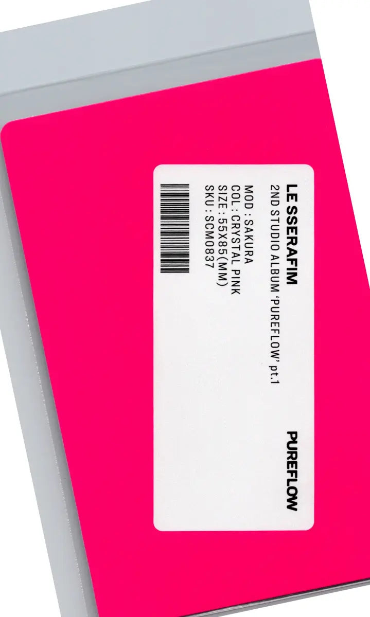 LE SSERAFIM "PUREFLOW" - Official Photocard (COMPACT Ver.) [26.06.08] (Restocked 6/16)
