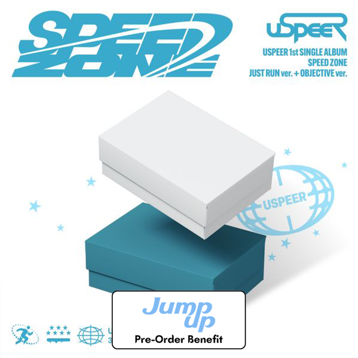 **[Pre-Order] USPEER - 1st Single Album "SPEED ZONE" + Pre-Order Benefit