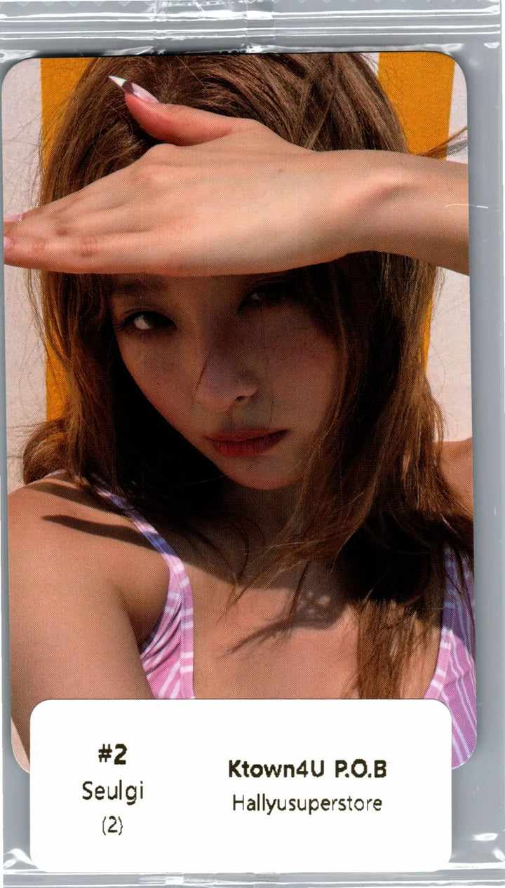 Red Velvet "Velvet Summer" - Ktown4U Pre-Order Benefit Photocard [26.08.05]