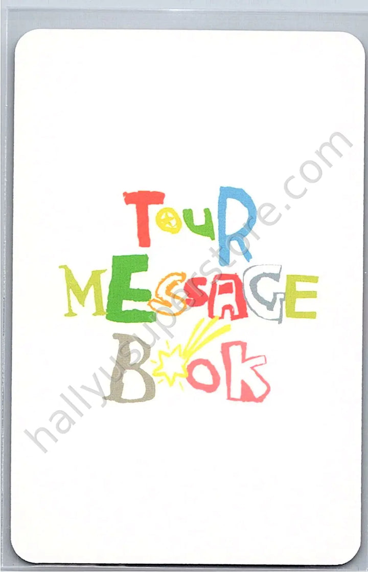 TOMORROW X TOGETHER - Yeonjun - ACT : PROMISE TOUR MESSAGE BOOK merch photocard photocard set