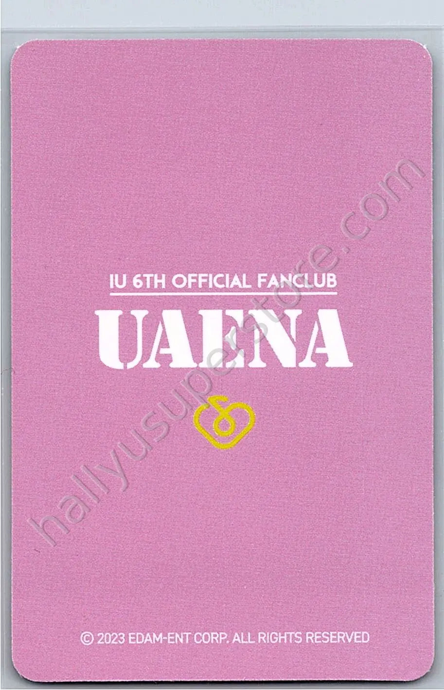 IU - IU - IU - IU - 6th UAENA Membership Kit Other photocard