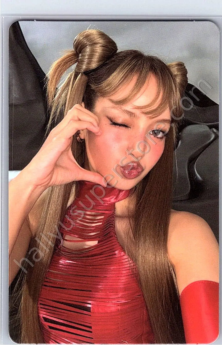 BLACKPINK - Lisa - BLACKPINK - Lisa - Deadline Album black version album photocard FPO