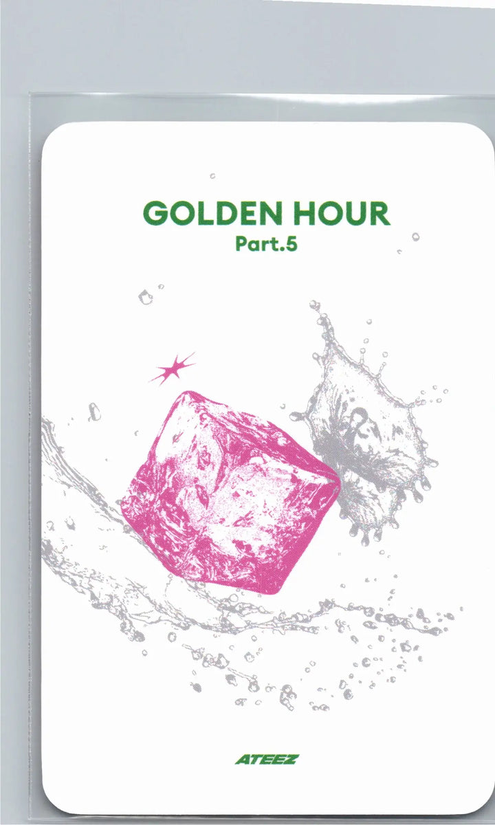 ATEEZ "GOLDEN HOUR : Part.5" - POP-UP STORE Random Trading Photocard [26.06.26][Restocked 06/29]
