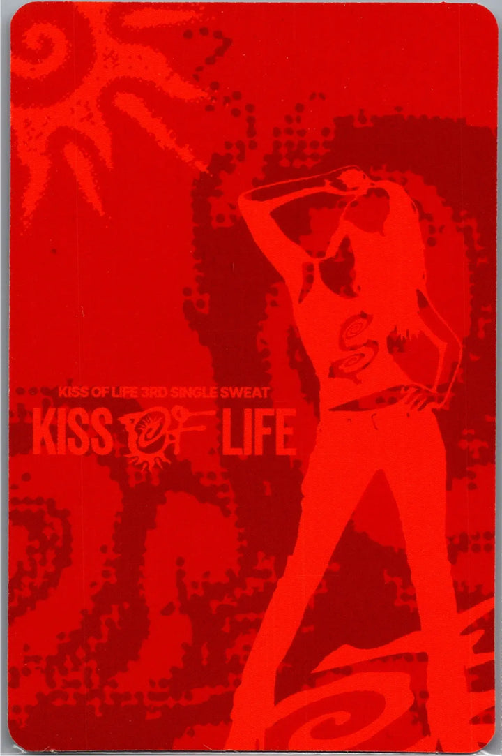 KISS OF LIFE "SWEAT" - Official Photocard (BURN, HEAT Ver.)