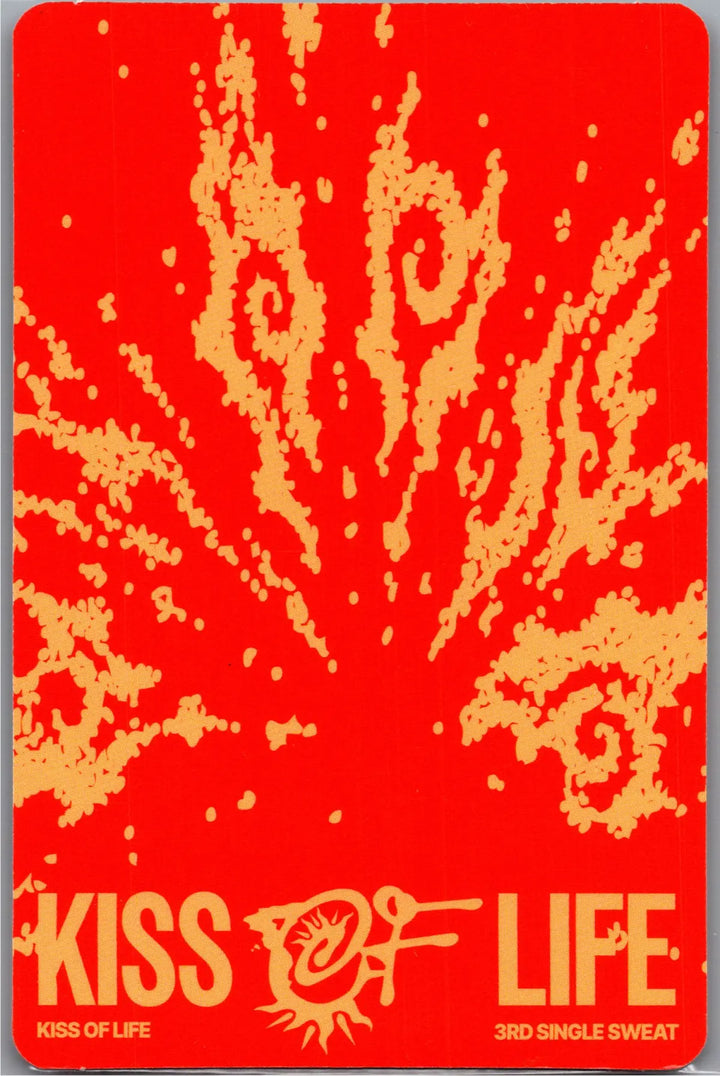 KISS OF LIFE "SWEAT" - Official Photocard (BURN, HEAT Ver.)