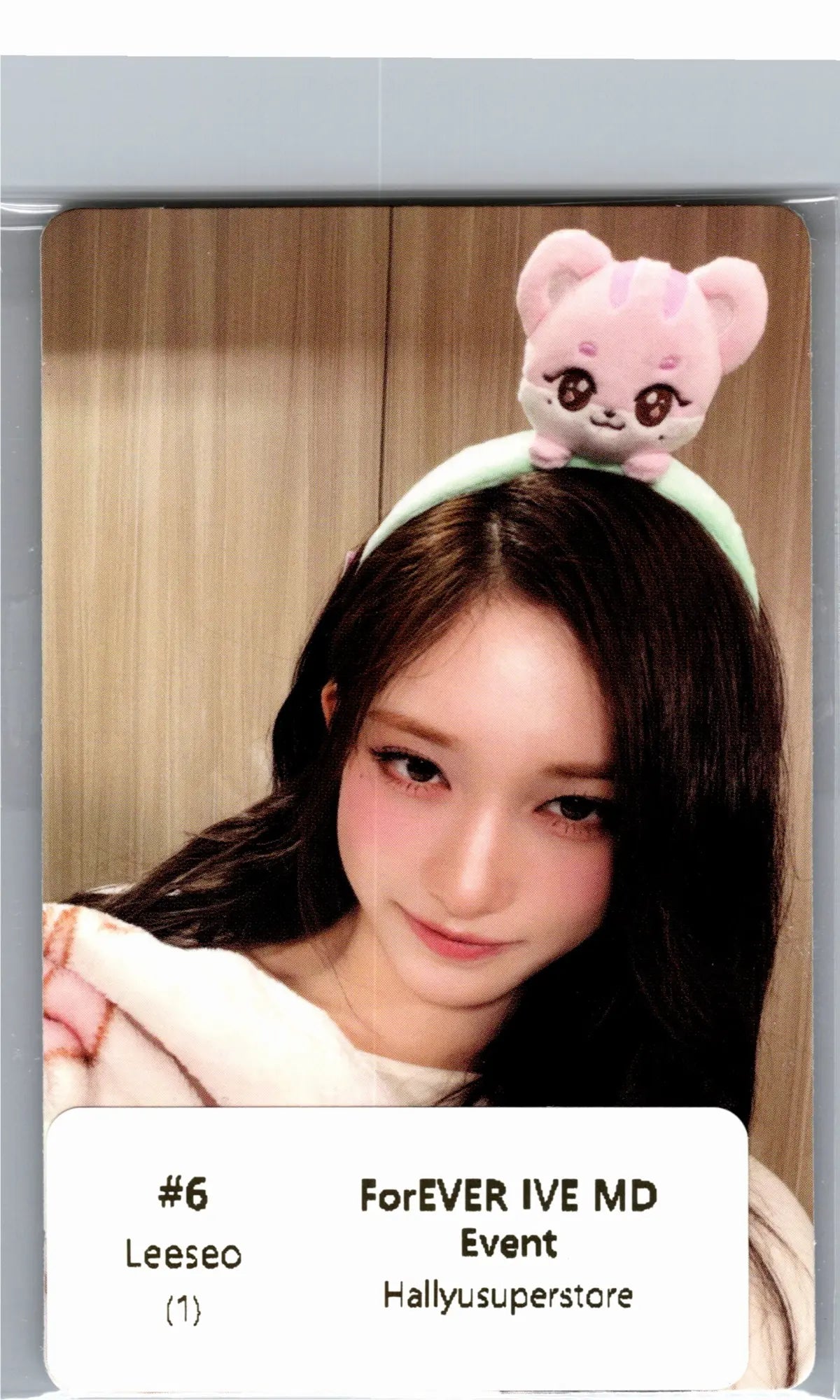 IVE - IVE COLLAB with EVERLAND POP-UP Store MD Event Photocard