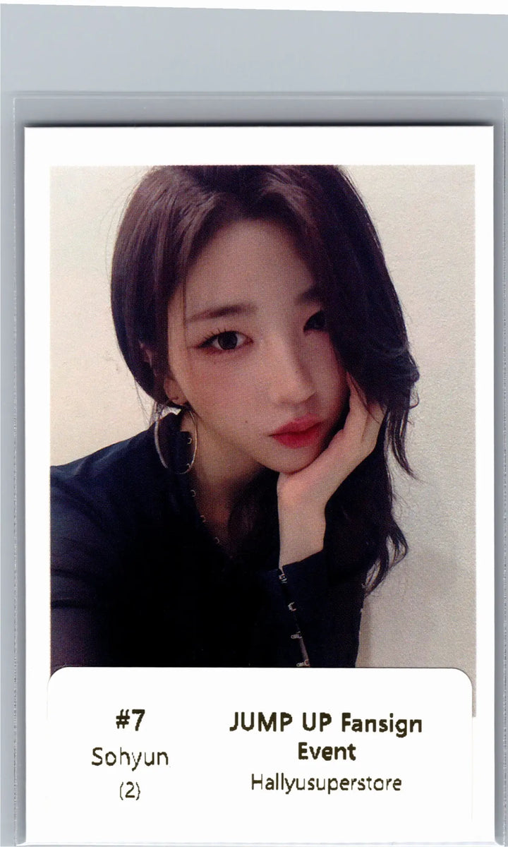 TripleS "LOVE&amp;POP pt.1" - Jump UP Fansign Event Polaroid type Photocard [26.07.06]