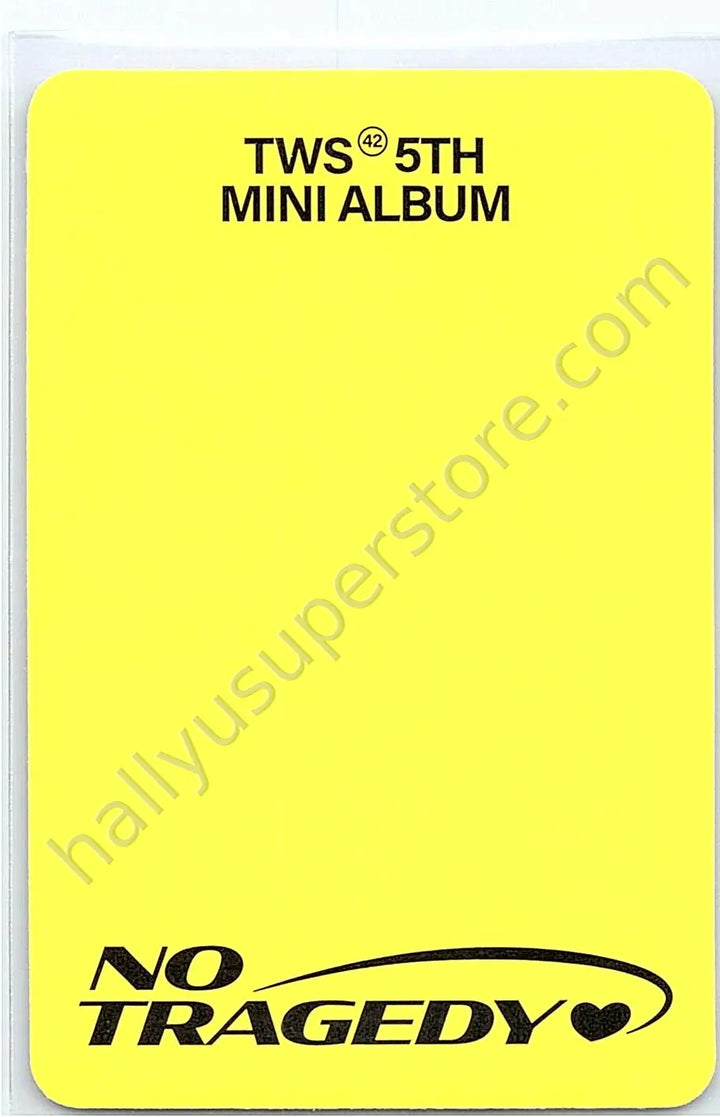TWS - Kyungmin - No Tragedy album photocard final move version standard version