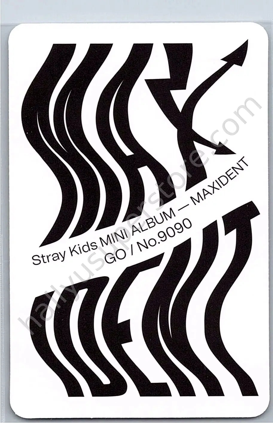 Stray Kids - Lee Know - Maxident album photocard go version