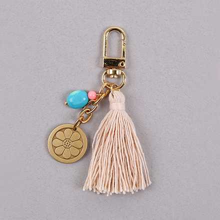 ** [Tradition] Lotus Flower Keychain (Color Choose)