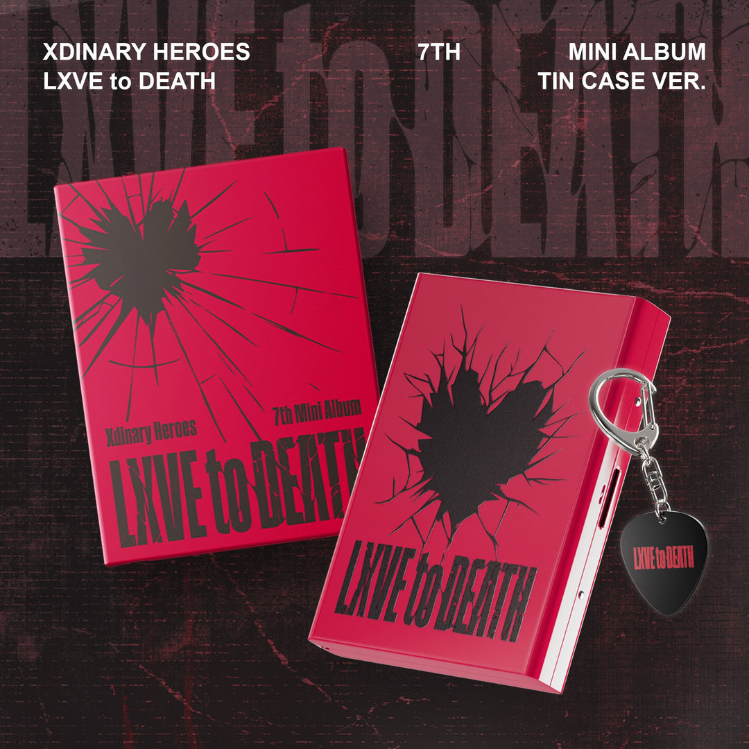 [Xdinary Heroes] 7th Mini Album LXVE to DEATH (Tin Case ver.)