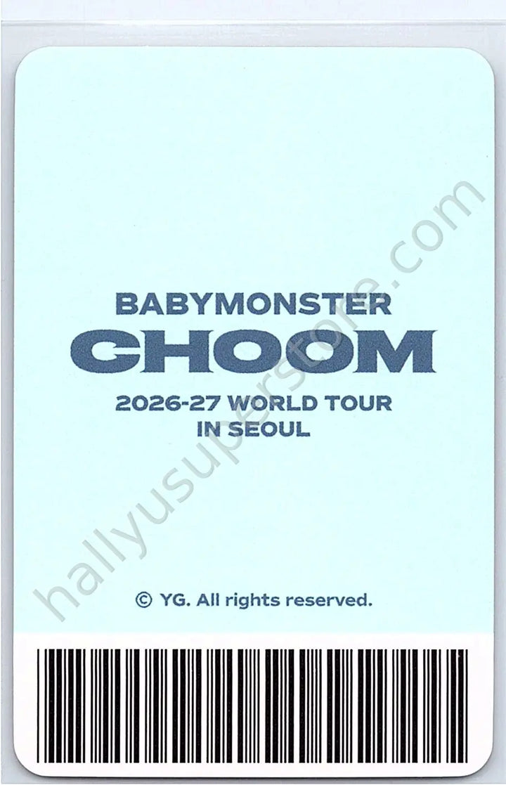 BABYMONSTER - Rora - 2026-27 BABYMOSNSTER WORLD TOUR [CHOOM] IN SOEUL YG SELECT