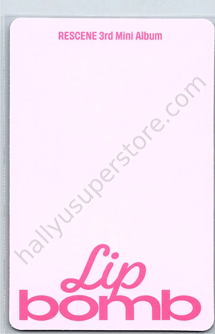 RESCENE - May - lip bomb