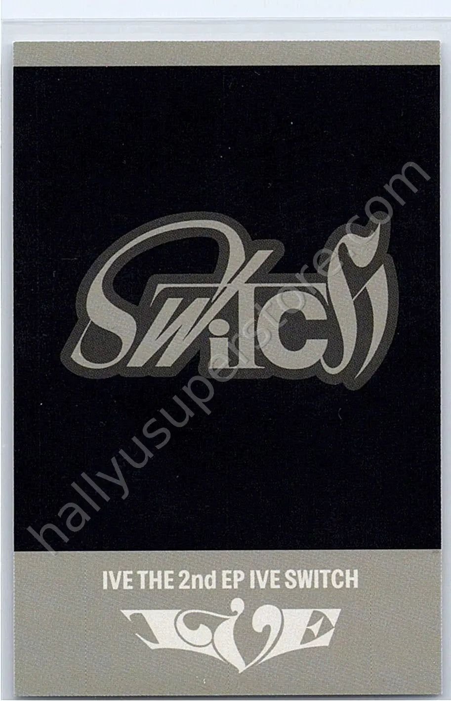 IVE - Gaeul - IVE SWITCH lucky draw (LD) polaroid round 1 soundwave