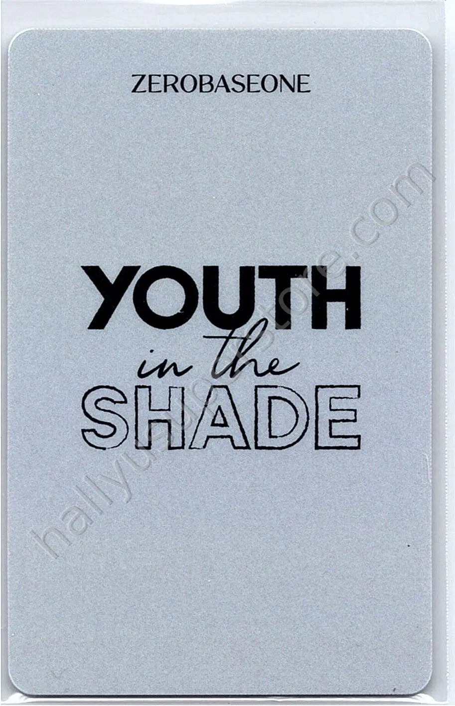 ZEROBASEONE - Hao - Youth in the Shade lucky draw (LD) photobook version withmuu