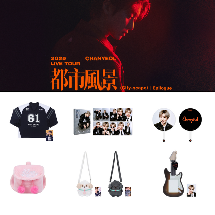 **[Pre-Order] CHANYEOL(of EXO)-" LIVE TOUR _都市風景" Official MD