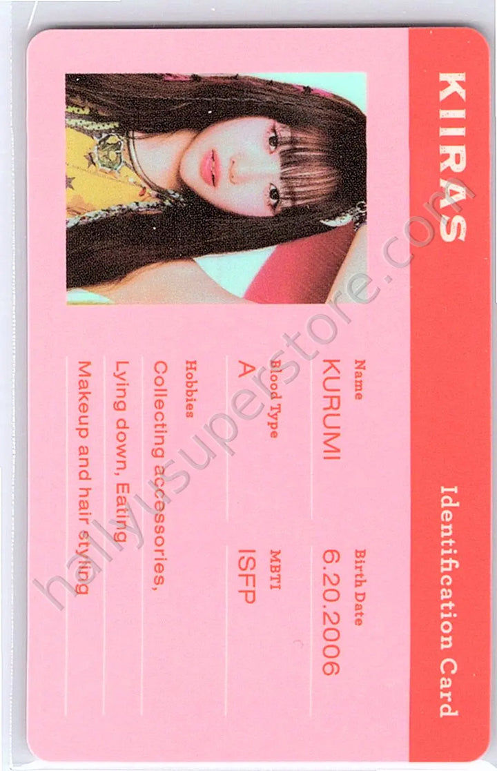 Kiiras - Kurumi - KillMa Boss - ID Card