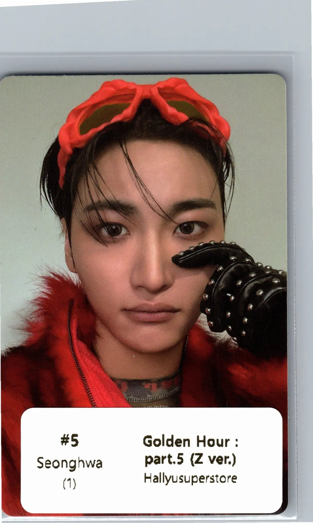 ATEEZ "GOLDEN HOUR : Part.5" - Official Photocard (Z ver.) [26.06.26]