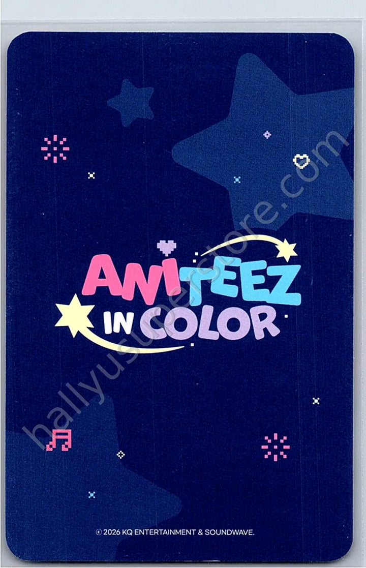 ATEEZ - Seonghwa - ANITEEZ IN COLOR trading card version 2